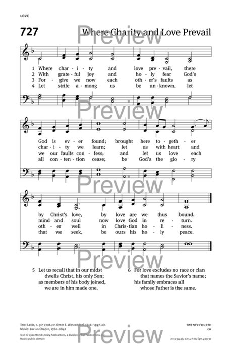 where charity and love prevail|where charity and love prevail hymn 549.